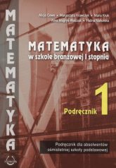 Matematyka w branżowej szkole I stopnia 1 Podręcznik Szkoła ponadpodstawowa - Krawczyk Młagorzata | mała okładka