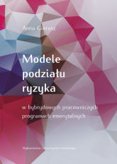 Modele podziału ryzyka w hybrydowych pracowniczych programach emerytalnych - Anna Gierusz | mała okładka