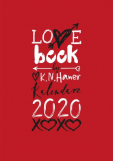 LOVE book by K.N. Haner. Kalendarz 2020 - K. N. Haner | mała okładka