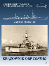 Krążownik ORP Conrad - Mariusz Borowiak | mała okładka