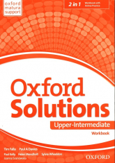 Oxford Solutions Upper-Intermediate Workbook + Online Practice - Falla Tim, Paul Davies, Sobierska Joanna | mała okładka