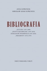 Bibliografia "Kultura" (1997-2000) - Supruniuk Anna, Supruniuk Mirosław Adam Supruniuk | mała okładka