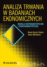 Analiza trwania w badaniach ekonomicznych Modele nieparametryczne i semiparametryczne - Beata Bieszk-Stolorz, Markowicz Iwona | mała okładka