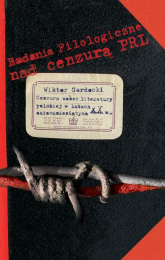 Cenzura wobec literatury polskiej w latach osiemdziesiątych XX w. - Wiktor Gardocki | mała okładka