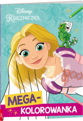 Disney Księżniczka Megakolorowanka - zbiorowe Opracowanie | mała okładka
