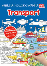 Wielka kolorowanka XXL - Transport - zbiorowa praca | mała okładka