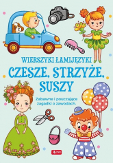 Łamijęzyki Czesze strzyże suszy Zagadki o zawodach - Katarzyna Strojny | mała okładka