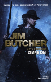 Zimne dni - Jim Butcher | mała okładka