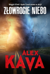 Złowrogie niebo - Alex Kava | mała okładka
