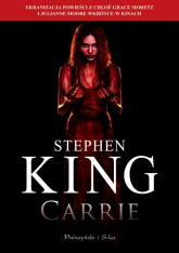 Carrie - Stephen King | mała okładka