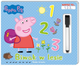 Peppa Pig. Napisz to… 1,2,3... Biwak w lesie. - Opracowanie Zbiorowe | mała okładka