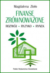 Finanse zrównoważone Rozwój Ryzyko Rynek - Zioło Magdalena | mała okładka