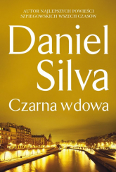 Czarna wdowa Wielkie Litery - Daniel Silva | mała okładka