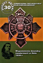 Wspomnienia dowódcy żandarmerii w Helu 1939 r. - Bolesław Żarczyński | mała okładka