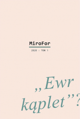 MiroFor 2020 Tom 1: „Ewr kąplet”? - zbiorowa Praca | mała okładka