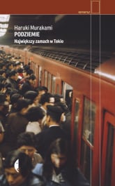 Podziemie Największy zamach w Tokio - Haruki Murakami | mała okładka