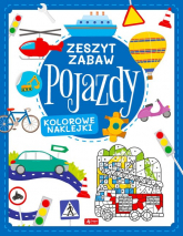 Pojazdy Zeszyt zabawy - Justyna Tkocz | mała okładka