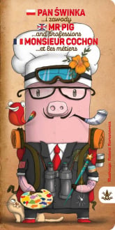 Pan Świnka i zawody Mr Pig and professions Monsieur Cochon et les métiers - Tashek | mała okładka
