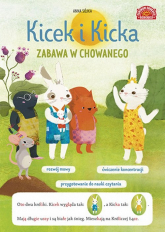 Kicek i Kicka Zabawa w chowanego Czytanki sylabowe z obrazkami - Anna Sójka | mała okładka