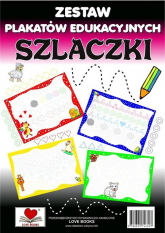 Zestaw plakatów edukacyjnych Szlaczki - Agnieszka Wileńska | mała okładka