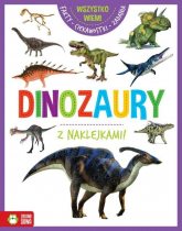 Wszystko wiem! Dinozaury z naklejkami - Marta Maruszczak | mała okładka