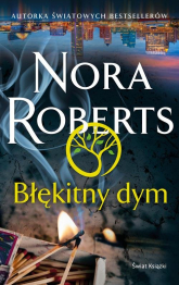 Błękitny dym - Nora Roberts | mała okładka
