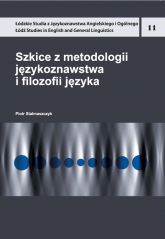 Szkice z metodologii językoznawstwa i filozofii języka - Piotr Stalmaszczyk | mała okładka