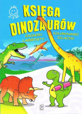 Księga Dinozaurów activity Zagadki, kolorowanki, labirynty, szlaczki - Marek Regner | mała okładka