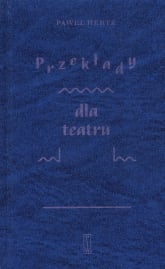 Przekłady dla teatru - Paweł Hertz | mała okładka