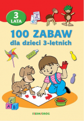 100 zabaw dla dzieci 3-letnich - Catherine Vialles | mała okładka