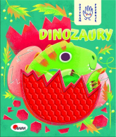 Dotykam poznaję Dinozaury - Wiśniewska Joanna | mała okładka