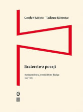 Braterstwo poezji Korespondencja, wiersze i inne dialogi 1947–2013 - Miłosz Czesław, Różewicz Tadeusz | mała okładka