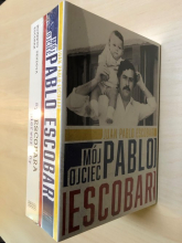 PAKIET Mój ojciec Pablo Escobar/Syn Eskobara pierworodny - Escobar Juan Pablo | mała okładka