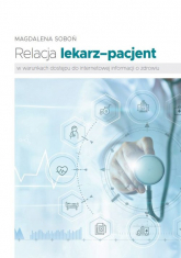 Relacja lekarz-pacjent w warunkach dostępu do internetowej informacji o zdrowiu - Magdalena Soboń | mała okładka