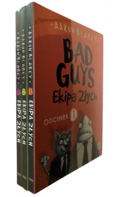 Pakiet Bad Guys Ekipa Złych Tom 1-3 - Aaron Blabey | mała okładka