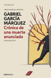 Cronica de una muerte anunciada literatura hiszpańska wydanie szkolne - Gabriel Garcia Marquez | mała okładka