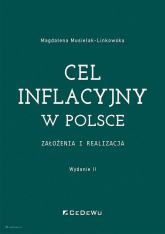 Cel inflacyjny w Polsce  założenia i realizacja - Magdalena Musielak-Linkowska | mała okładka