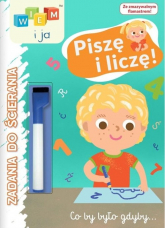 Wiem i ja Zadania do ścierania Piszę i liczę - Opracowanie Zbiorowe | mała okładka