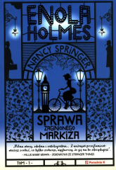 Enola Holmes Sprawa zaginionego markiza - Nancy Springer | mała okładka