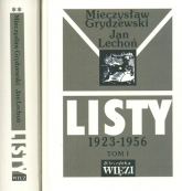 Listy 1923-1956 Tom 1/2 - Grydzewski Mieczysław, Jan Lechoń | mała okładka