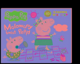 Peppa Pig Zabawa w kolory Malowany świat Peppy -  | mała okładka