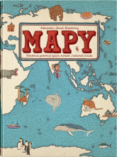Mapy Obrazkowa podróż po lądach, morzach i kulturach świata - Mizieliński Daniel, Mizielińska Aleksandra | mała okładka