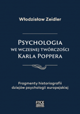 Psychologia we wczesnej twórczości Karla Poppera - Włodzisław Zeidler | mała okładka