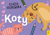 Książka do kolorowania Koty -  | mała okładka