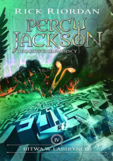 Percy Jackson i Bogowie Olimpijscy Tom 4 Bitwa w Labiryncie - Rick Riordan | mała okładka