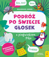 Podróż po świecie głosek z pingwinkiem Piko - Małgorzata Korbiel | mała okładka