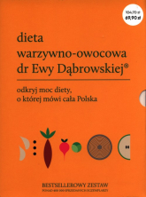 Dieta warzywno-owocowa dr Ewy Dąbrowskiej Pakiet - Beata Anna Dąbrowska, Borkowska Paulina | mała okładka