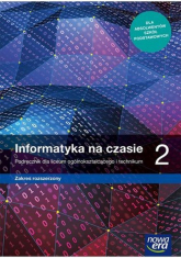 Informatyka na czasie 2 Podręcznik Zakres rozszerzony Szkoła ponadpodstawowa - Borowiecki Maciej | mała okładka