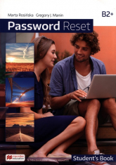 Password Reset B2+ Student's Book + cyfrowa książka ucznia Szkoła ponadpodstawowa - Rosińska Marta, Manin Gregory J. | mała okładka