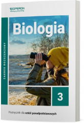 Biologia 3 Podręcznik Zakres rozszerzony Szkoła ponadpodstawowa - Jakubik Beata, Szymańska Renata | mała okładka